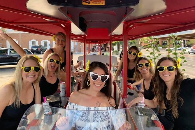 Party Bike Private Party Up To 14 People in Old Town Scottsdale - Boondocks Patio and Grill for games and happy hour