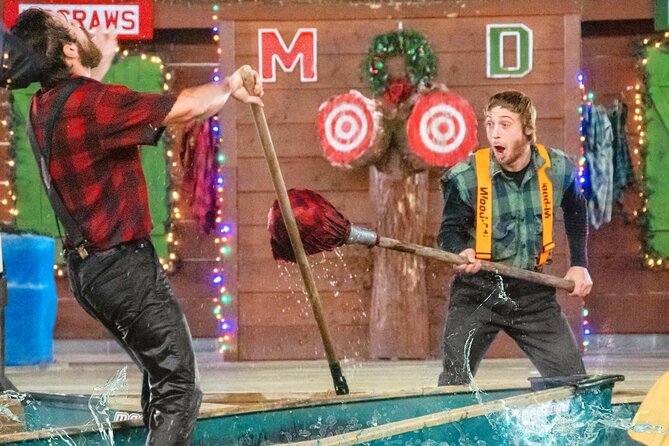 Paula Deen's Lumberjack Feud Supper Show- ALL U CAN EAT - Real lumberjacks, real sawdust, real competition