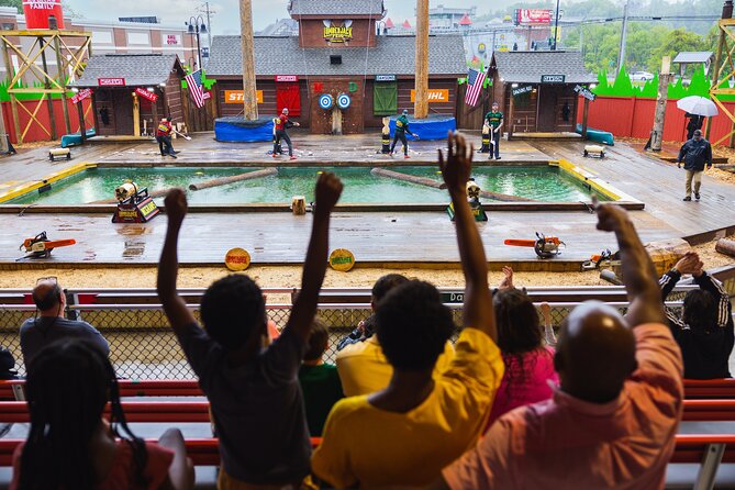 Paula Deen's Lumberjack Feud Supper Show- ALL U CAN EAT - The included adventure park adds value