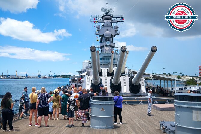 Pearl Harbor Remembered Tour - Touring the USS Missouri on Ford Island