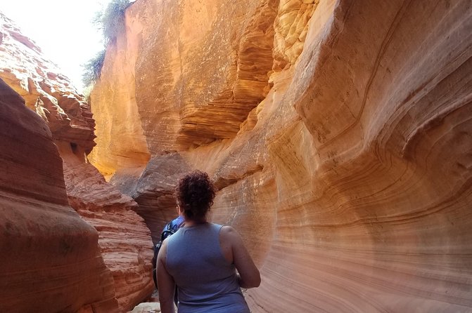 Peek-A-Boo Slot Canyon Tour UTV Adventure (Private) - Sandboarding adds a playful finish