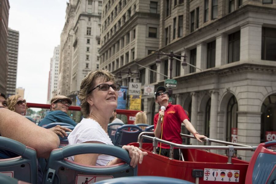 Philadelphia: Double-Decker Hop-on Hop-off Sightseeing Tour - Penn’s Landing and the Delaware River