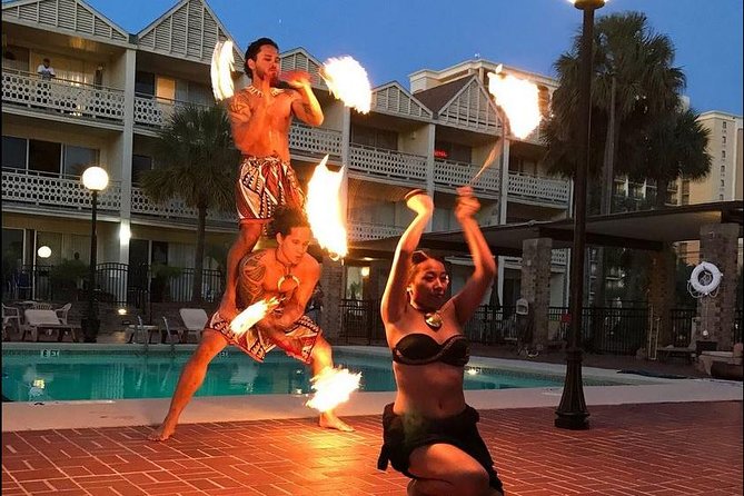 Polynesian Fire Luau and Dinner Show Ticket in Myrtle Beach - The Samoan fire knife finale