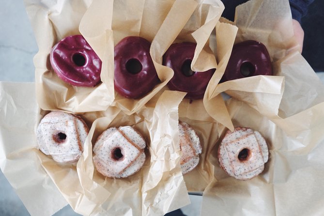 Portland's Original Delicious Donut Adventure & Walking Food Tour - Portland Art Museum and Oregon Historical Society are exterior landmarks