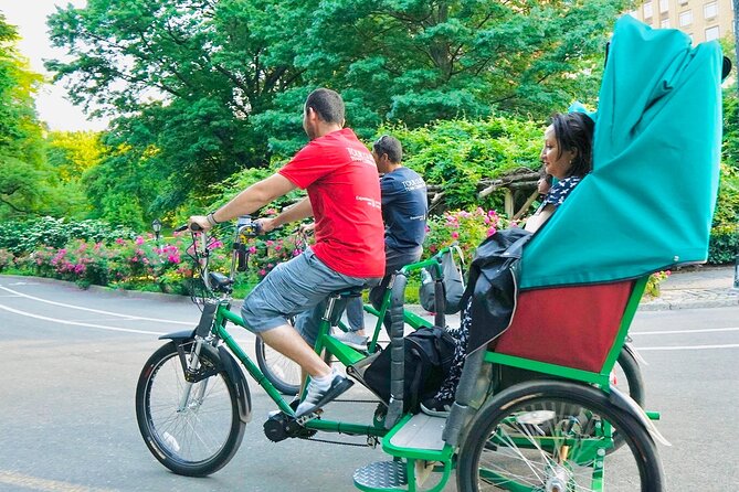 Private Central Park Pedicab Tour - Cherry Hill, the Lake, and Bow Bridge