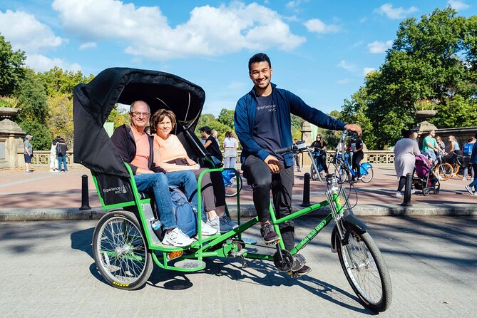 Private Central Park Pedicab Tour - From the Carousel to Umpire Rock