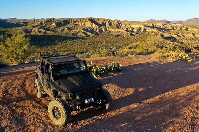 Private Scottsdale Off-Road Jeep Tour - The remains of an old western town