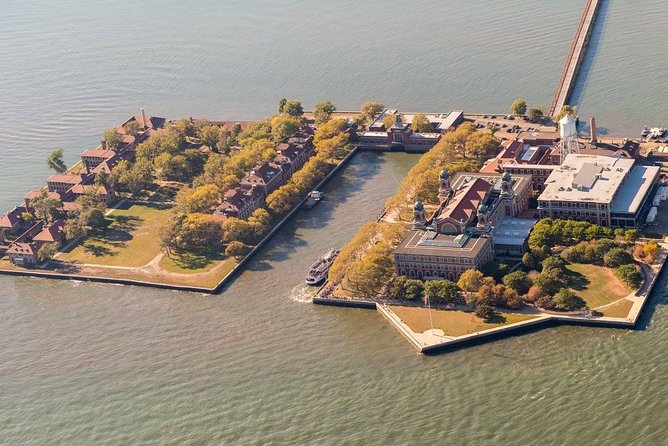 Private Statue of Liberty and Ellis Island Tour - Ferry views across New York Harbor