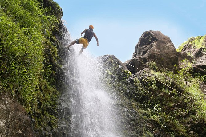 Rappel Maui Waterfalls and Rainforest Cliffs - A short rainforest route with real effort