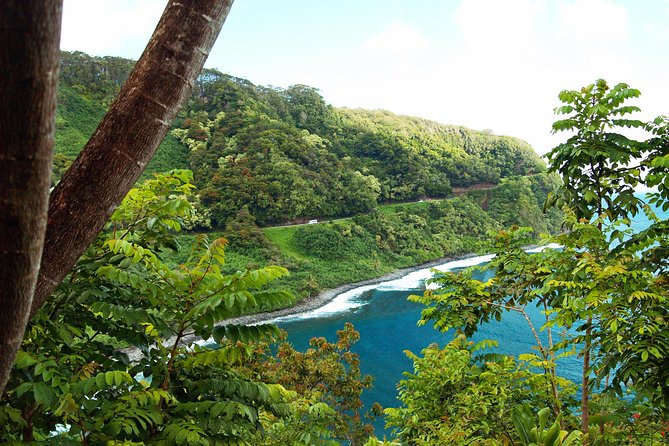 Road to Hana Tour with Lunch and Pickup - Wai’anapanapa’s black sand and volcanic edges