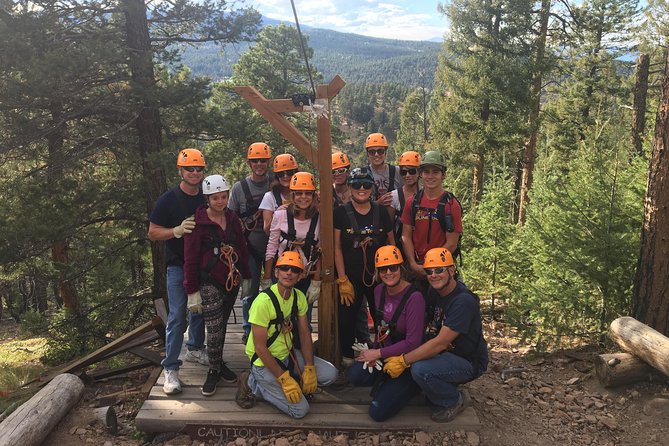 Rocky Mountain 6-Zipline Adventure on CO Longest and Fastest! - The uphill hike is part of the tour