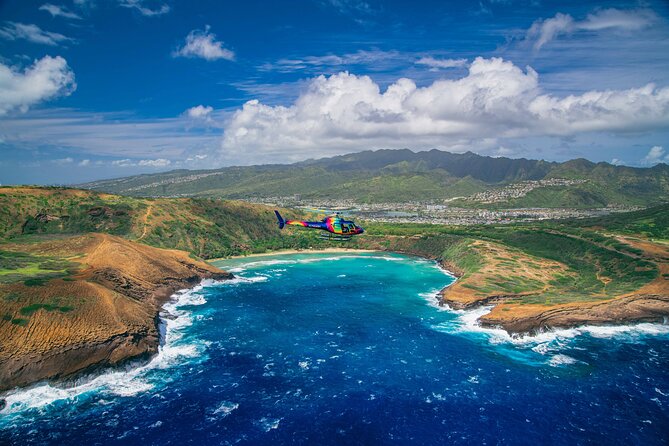Royal Crown of Oahu - 60 Min Helicopter Tour - Doors Off or On - Dole Plantation and Pearl Harbor