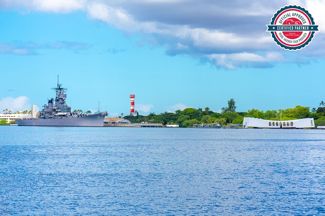 Salute to Pearl Harbor Including USS Arizona - Aloha Tower on the way back