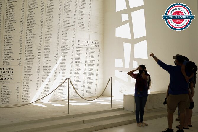 Salute to Pearl Harbor Including USS Arizona - The ride from Waikiki to Battleship Row