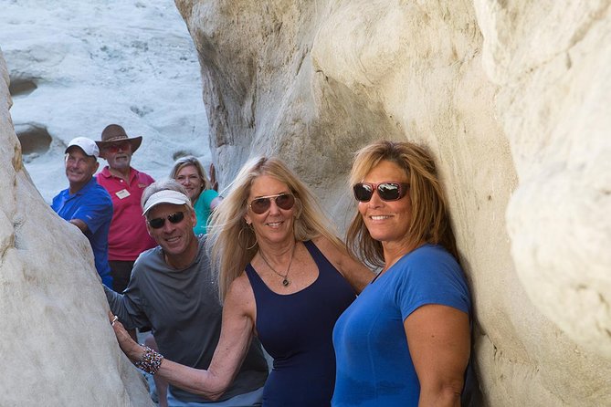 San Andreas Fault Jeep Tour from Palm Desert - Walking into a slot canyon
