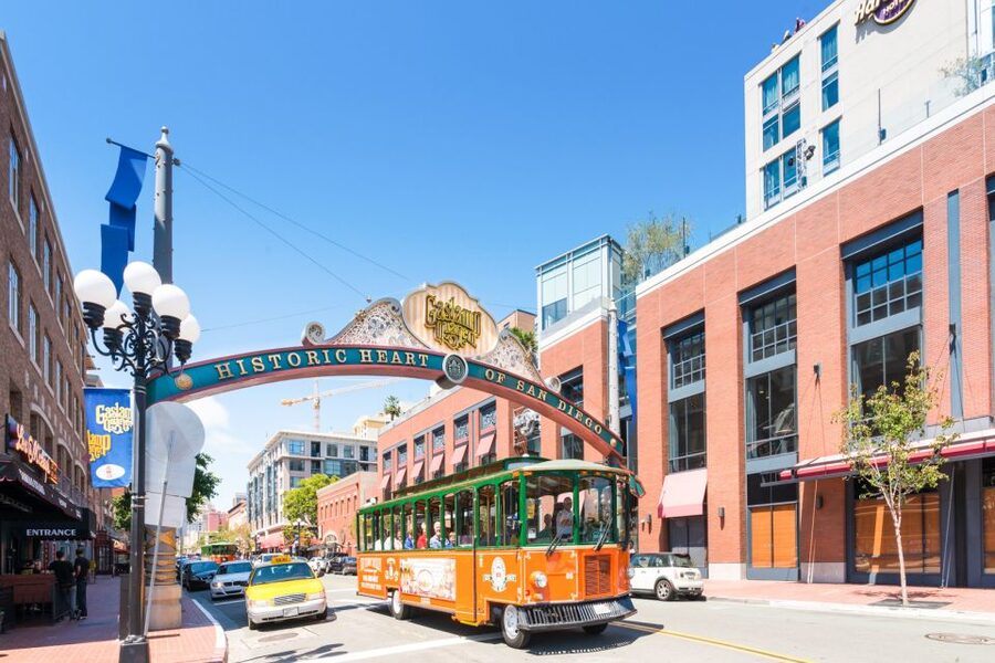 San Diego: Hop-on Hop-off Narrated Trolley Tour - Little Italy closes the loop with food and city life