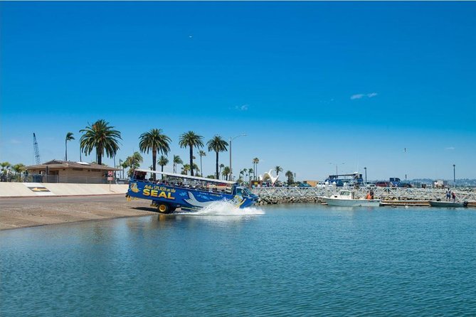 San Diego Seal Tour - The splashdown and the hour on San Diego Bay