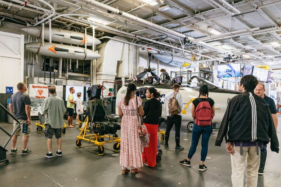 San Diego: USS Midway Museum Entry Ticket - Ready rooms, intelligence, and command areas