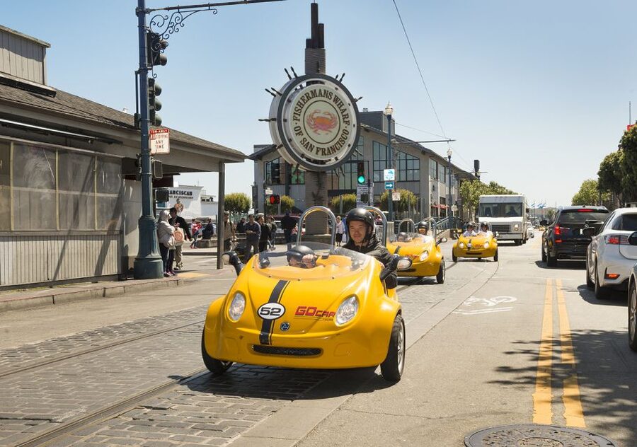 San Francisco: 3-Hour Early Bird GoCar Tour - Ocean Beach and the Pacific coast