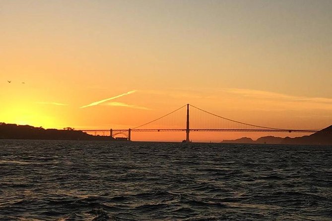 San Francisco Bay Sunset Catamaran Cruise - The Golden Gate Bridge from the water