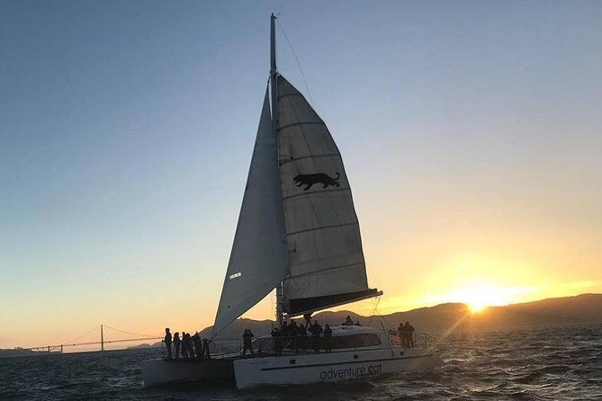San Francisco Bay Sunset Catamaran Cruise - Sausalito and the north bay view
