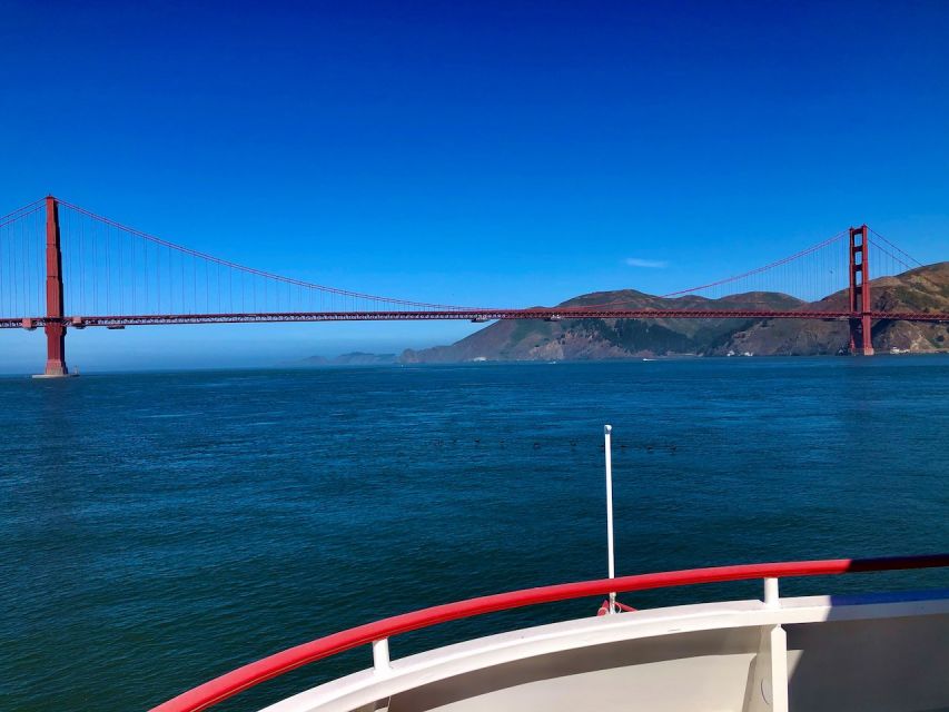 San Francisco: Bridge to Bridge Cruise (90-minutes) - Families and wheelchair access