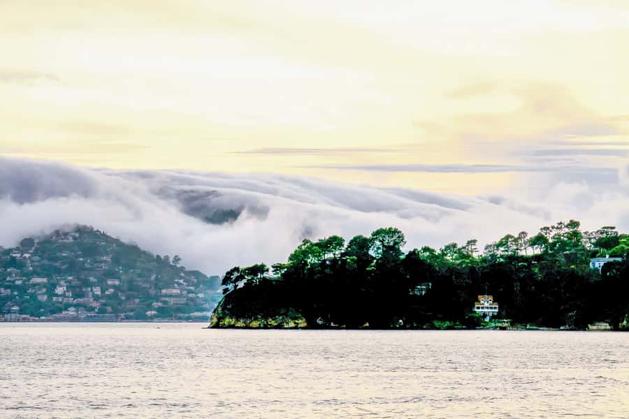 San Francisco: California Sunset Cruise (2-hours) - Angel Island, Tiburon, and Sausalito from the water