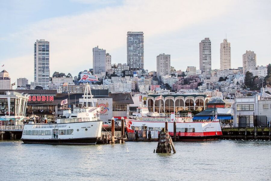 San Francisco: Golden Gate Bay Cruise - Returning past Pier 39 and the sea lions