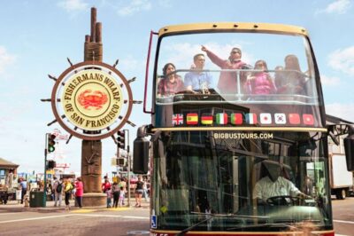 Hop-On Hop-Off Sightseeing Tour with 17 Stops