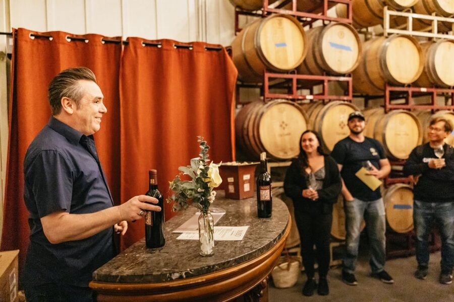 San Francisco: Muir Woods, Napa & Sonoma Valley Wine Tour - Mayo Family Winery and the first tasting