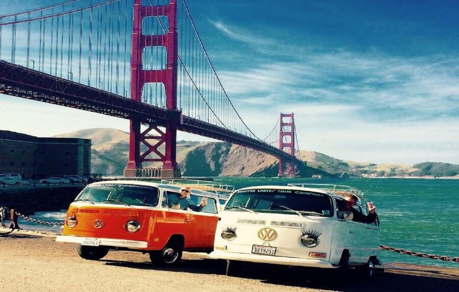 San Francisco: Small-Group City Tour by Vintage VW Bus - Golden Gate Bridge views and the bay breeze