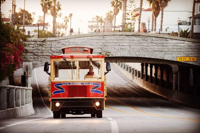 Santa Barbara Trolley Tour - Stearns Wharf and Santa Barbara’s Pacific edge