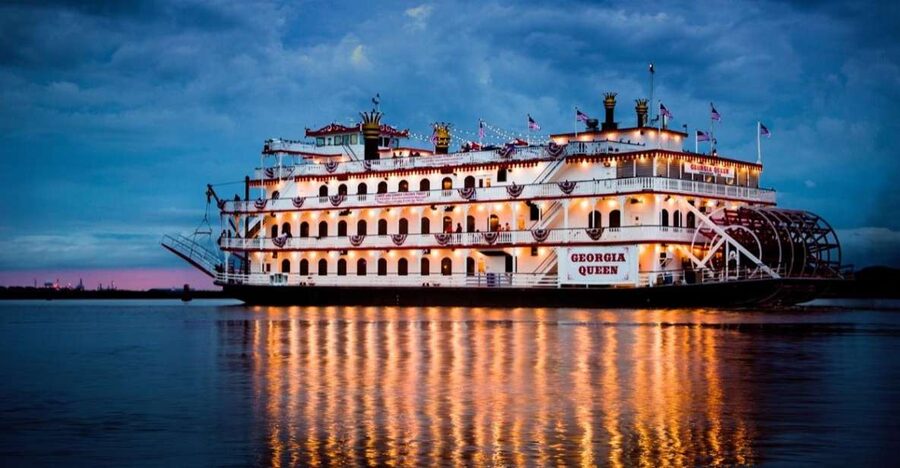 Savannah: Buffet Dinner Cruise with Live Entertainment - Key points at a glance