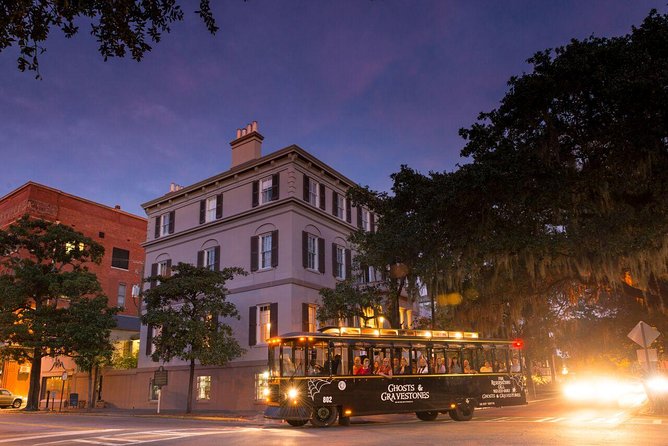 Savannah Ghosts & Gravestones Trolley Tour - River Street and Perkins and Sons Ship Chandlery