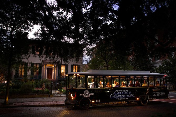 Savannah Ghosts & Gravestones Trolley Tour - Starting at 301 East River Street