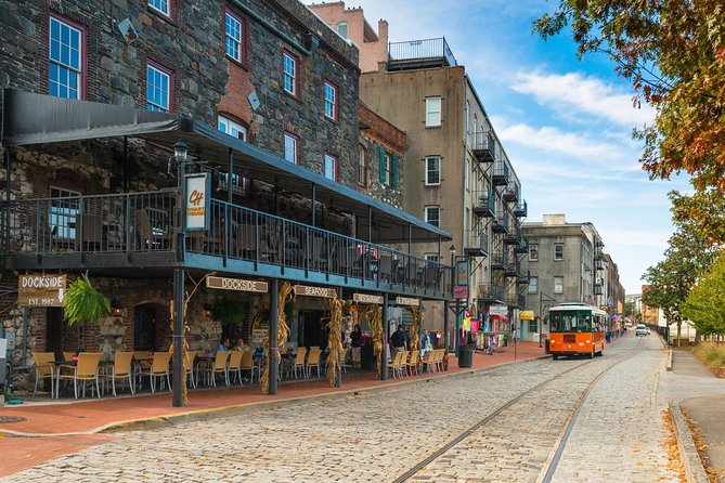 Savannah Hop-On Hop-Off Trolley Tour - River Street, the market, and the waterfront