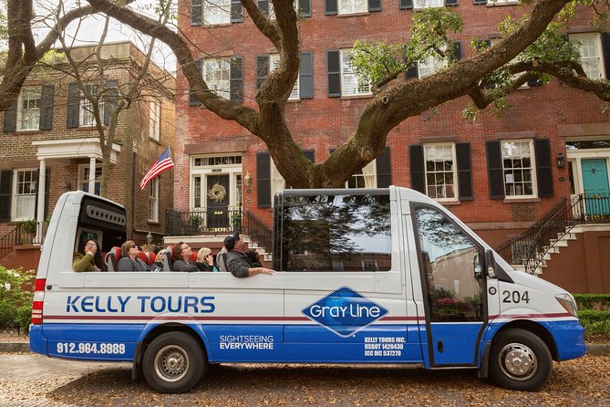 Savannah Open Top Panoramic City Tour with Live Narration - Forsyth Park and Savannah’s famous live oaks
