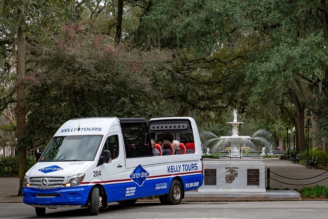 Savannah Open Top Panoramic City Tour with Live Narration - Weather, comfort, and the open roof