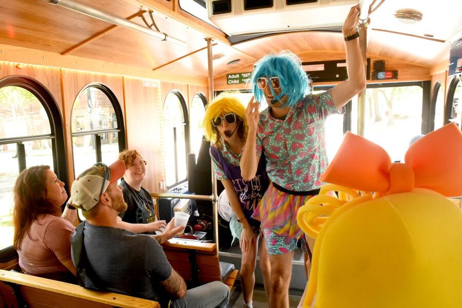 Savannah: "Savannah for Morons" Comedy Trolley Tour - Savannah’s famous names and pop-culture moments