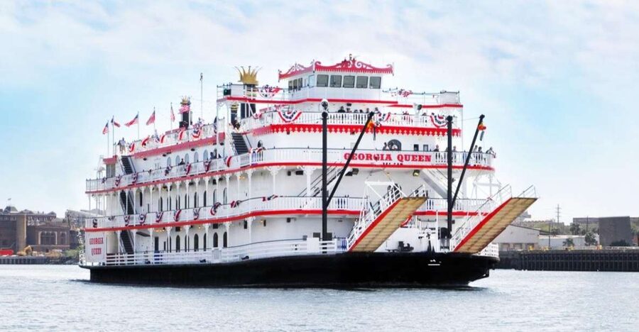 Savannah: Sightseeing Lunch Cruise - Following the Savannah River Toward Old Fort Jackson