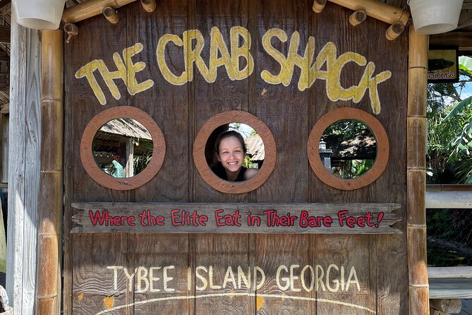 Savannah to Tybee Island with Dolphin Cruise - Lunch at The Crab Shack