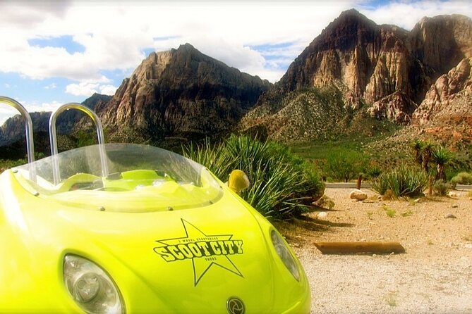 Scooter Car Tour of Red Rock Canyon with Transport from Las Vegas - Photo stops, driver changes, and short walks