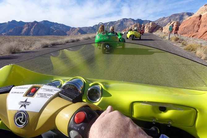 Scooter Car Tour of Red Rock Canyon with Transport from Las Vegas - What you learn at the visitor center