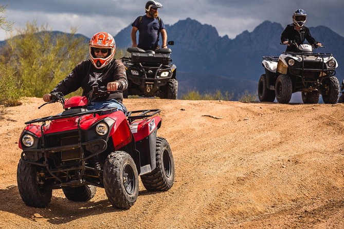 Scottsdale & Phoenix 2 Hour Desert Guided ATV Tour - Learning the ATV before the trail begins