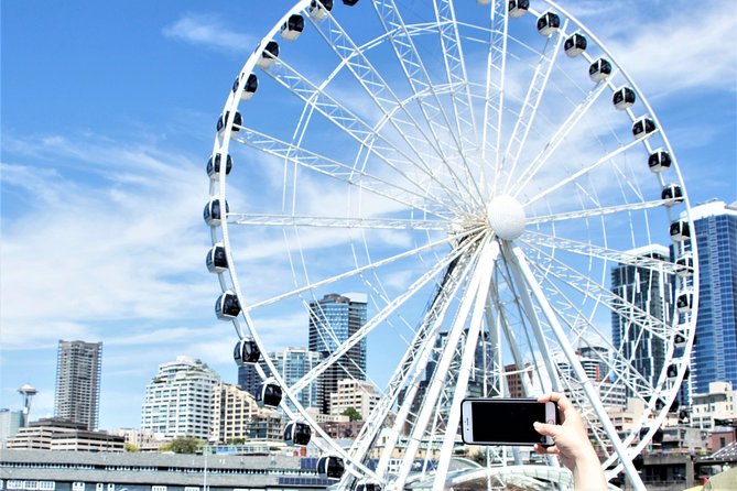 Seattle's Original Guided Harbor Cruise - Myrtle Edwards Park and the Space Needle