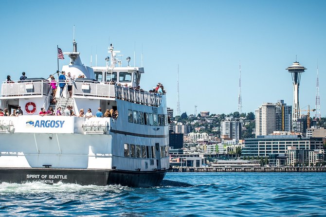 Seattle's Original Guided Harbor Cruise - What you see leaving Pier 55