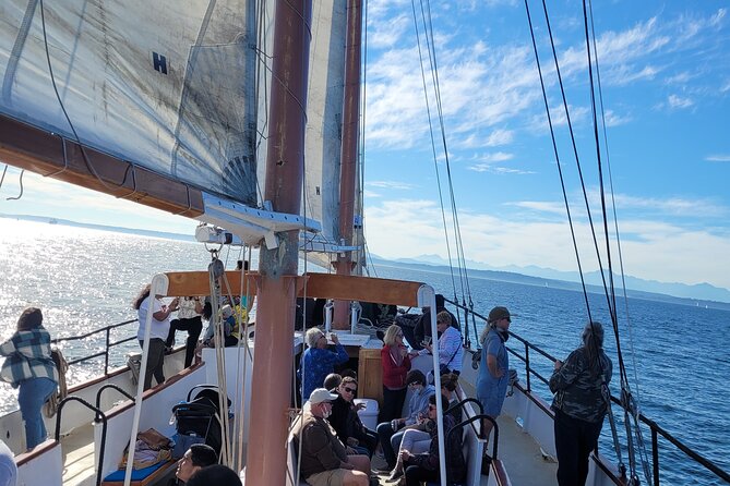 Seattle Sailing Harbor Tour - The Space Needle photo angle
