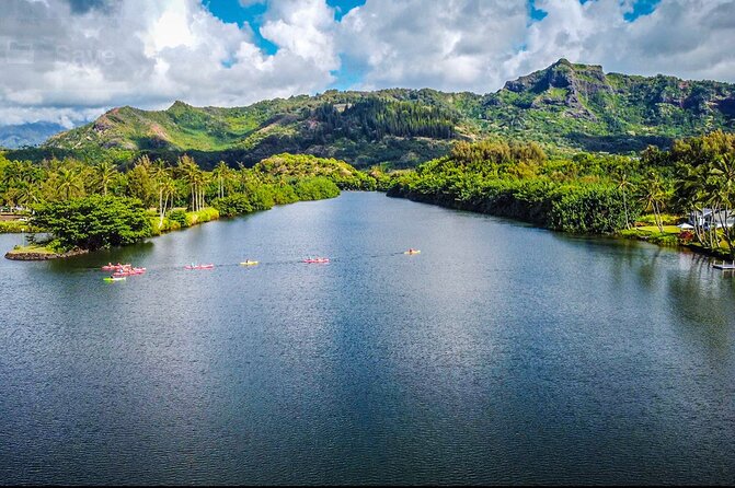 Secret Falls Kayak & Hike Guided Adventure on the Wailua River - Paddling back with tired arms