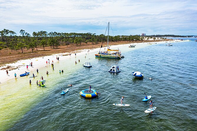 Shell Island Inflatable Adventure Park & Dolphin Sightseeing Tour - Key points to know before booking