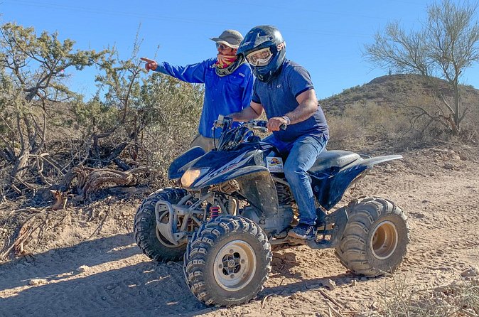 Sidewinder ATV Training & Centipede Tour Combo - Guided ATV Training & Tour - Safety gear and practical comfort